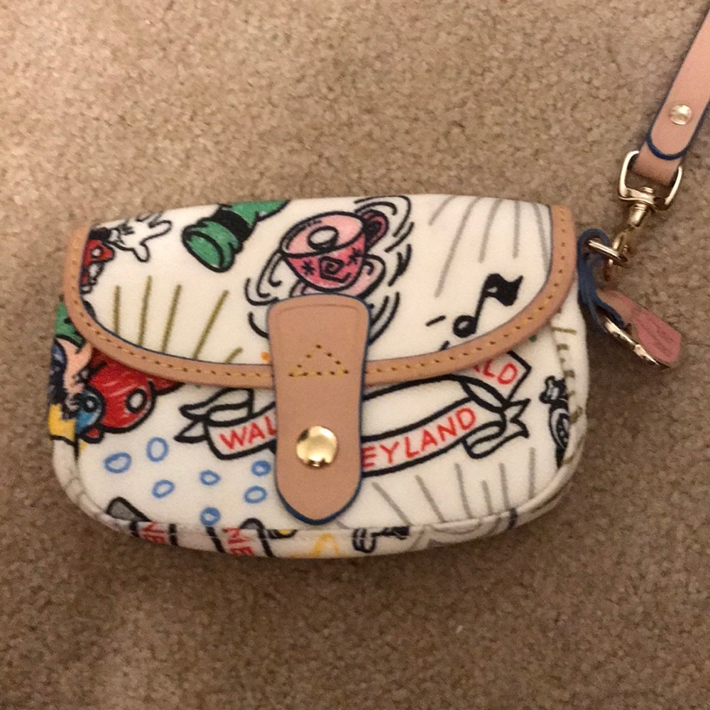 Dooney and Burke Disney wristlet